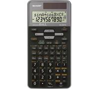Sharp EL-520 T-GY Calculatrice scolaire noir, violet (l x H x P) 80 x 14 x 158 mm