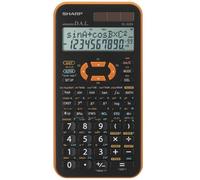 Sharp EL-520X calculatrice Poche Calculatrice scientifique Noir, Orange