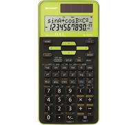 Sharp EL-531TG Calculatrice scolaire vert Ecran: 10 solaire, à pile(s) (l x H x P) 80 x 15 x 161 mm