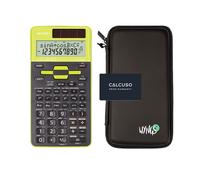 Sharp EL-531TG Vert avec Housse de Protection WYNGS incluse Noir - Calculatrice Scientifique - Pack de Base