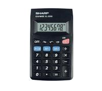 Sharp Calculatrice de poche EL233SBBK 8 chiffres Noir