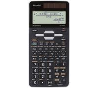 Sharp ELW506 T-GY Calculatrice scolaire noir,argent Ecran: 16 à pile(s), solaire (l x H x P) 80 x 166 x 14 mm
