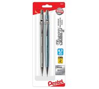 Sharp P207MBP2M1 Lot de 2 porte-mines (corps métallique de 0,7 mm), couleurs assorties