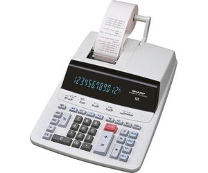 SHARP SH-CS2635RHGY Calculatrice de bureau CS-2635RHGY - 12 chiffres, imprimante, 250 x 87 x 345 mm, beige