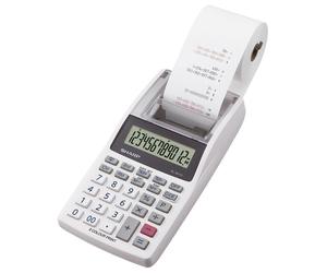 SHARP SH-EL1611V Calculatrice de bureau EL-1611V - 12 chiffres, imprimante, 96 x 40 x 191 mm, blanc