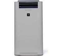 SHARP UA-HG50E-L Purificateur d'air (avec fonction humidification, amélioration de la qualité de l'air, idéal pour les personnes allergiques, système de filtration à trois niveaux, filtre HEPA, pièces