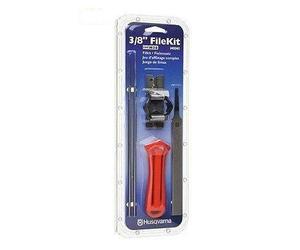 Sharpering et ensemble de nettoyage Husqvarna Hobby 505698138; pour les chaînes 3/8 ''