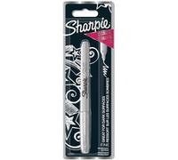 Sharpie Marqueur permanent métallisé – Pointe fine – Argent – en blister – Lot de 1