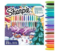 Sharpie 2220997 Sharpie Permanent-Marker FINE, 25er Holiday Pack