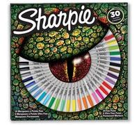 Sharpie Marqueurs permanents – pointe double, couleurs assorties – Lot de 8