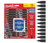 Sharpie Creative Acrylic 12-blister Earth Tones Fine Tip (2212911) Marker Pen Multicolore Enfants