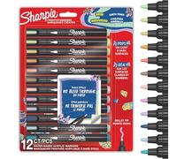 Sharpie Surligneur 2213421 – Pointe ogive – 12 couleurs