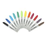 12x Sharpie 2025036 marqueur permanent FINE orange