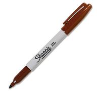 Sharpie Fine Point Permanent Marker Open Stock-Brown