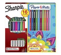 Sharpie kit de marqueurs permanents et de stylos feutres Paper Mate Flair, assortiment de couleurs, lot de 16