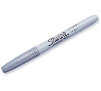 Sharpie Marqueur permanent métallique à pointe fine argent - 1 Unité
