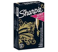 Marqueur permanent Sharpie pointe ogive fine de 1,5 à 3 mm - Argent