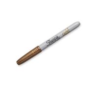 Sharpie Marqueur permanent métallique à pointe fine doré - 1 Unité