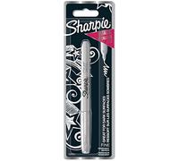 Sharpie Marqueur permanent métallisé – Pointe fine – Argent – en blister – Lot de 1
