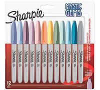 Sharpie Marqueur permanent FINE Mystic Gems – blister de 12