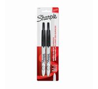 Sharpie Retractable Noir 2pièce(s) marqueur indélébile - marqueurs indélébiles (Noir, Noir, Blanc, 2 pièce(s))