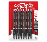 Sharpie S-Gel .7mm Medium Point Pens 8/Pkg-Black