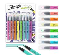 SHARPIE Sanford Clear View Highlighters 8/Pkg-Yellow, Green, Pink & Orange/2 Each