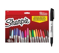 Sharpie Marqueur permanent FINE Pointe fine Lot de 18 Rouge