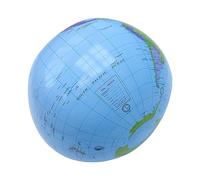 Sharplace 2x Globe Gonflable Ballon de Plage Outils D'apprentissage Précoce de La Langue Ballon Jouet Exploser PVC 40 Cm Globe Carte pour L'école Adulte Enfants