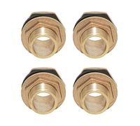 Sharplace 4 Pcs Dn15 Laiton Réservoir D'eau Tuyau D'eau Raccord Adaptateur