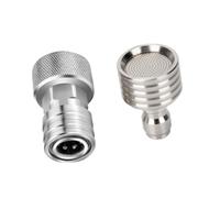Sharplace Adaptateur pour Tuyau d'arrosage vers Nettoyeur Haute Pression, raccord Rapide, Accessoire Pratique et, Filetage 3/4" vers 1/4", avec Pommeau de Douche