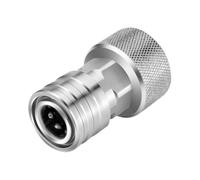 Sharplace Adaptateur pour Tuyau d'arrosage vers Nettoyeur Haute Pression, raccord Rapide, Accessoire Pratique et, Filetage 3/4" vers 1/4", Connecteur