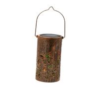 Sharplace Lanterne Solaire d'extérieur Suspendue, Lampe Solaire LED en Fer, projecteur, décoration Jardin pour Cour, Porche, Balcon ou, Papillon Coloré