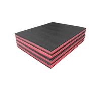 Sharplace Lot de 4 inserts en mousse pour boîte à outils, feuilles de mousse pour outils, faciles à utiliser, protection polyvalente, coussinets d'emballage, 56 Cm X 45.5 Cm X