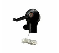 Sharplace Manivelle de Parasol Extérieure pour Manivelle de Remplacement Pièce d'Adaptation Accessoire Universel Fonction de, Noir, Ensemble De Manivelle