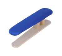 Sharplace Mini planche à repasser avec Base en bois, housse de remplacement, tabouret de repassage, planche à repasser pour salles d'artisanat, colliers, Bleu 57cmx13cmx16cm