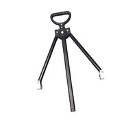 Sharplace Poignée Chariot, Accessoire Fixation Ergonomique et Facile à Installer, réparation Pratique, Chariot léger et Robuste, Noir, Largeur : 1.9 cm