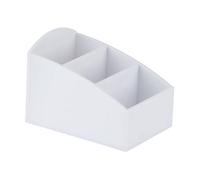 Sharplace Porte-Paquets de Sucre en Acrylique, Distributeur de Sachets de Sucre, Organisateur Porte-Sucre, Boîte de Rangement pour Sachets de Condiments, pour Thé Sucre Dosettes Café, Cuisine, Blanc