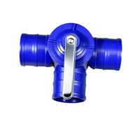 Sharplace Raccord en T à 3 Voies, Robuste et Facile à Installer, pièces Rechange, connecteur Tuyau d'arrosage Bleu pour agricoles et pelouses, 4 Pouces