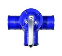 Sharplace Raccord en T à 3 Voies, Robuste et Facile à Installer, pièces Rechange, connecteur Tuyau d'arrosage Bleu pour agricoles et pelouses, 3.5 Pouces