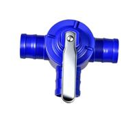 Sharplace Raccord en T à 3 Voies, Robuste et Facile à Installer, pièces Rechange, connecteur Tuyau d'arrosage Bleu pour agricoles et pelouses, 2 Pouces
