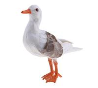 Sharplace Statue Mouette Simulé Figurines Animaux Maison Jardin Taxidermie Décor