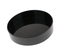 Sharplace Vase Ikebana Japonais,Vase de Fleurs Rond Design Simple et Élégant en Plastique, Noir 23cm