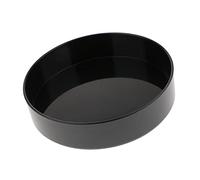 Sharplace Vase Ikebana Japonais,Vase de Fleurs Rond Design Simple et Élégant en Plastique, Noir 33cm