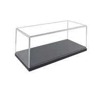 Sharplace Vitrine en Acrylique pour Maquette de Voiture, échelle 1/32, Boites avec Couvercle Transparent, Boîte de Rangement à Poser Sur un Comptoir, Vitrine pour Collection, Exposer des Véhicules