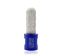 SHDIATOOL Diamantés Fraises à Doigts Mèches de broyage 15MM M14 Connecteurs Bordure Façonnage Meulage Carrelage Céramique Granit Marbre Porcelaine Brique Agrandissement trous Scie