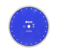 SHDIATOOL Disque à Tronçonner Diamant Dia 300mm avec X Maille Turbo Lame de diamant pour Tuile Marbre Granit Céramique （12 Pouces）