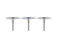 SHDIATOOL Disque de coupe diamantée pour verre, 50mm Mini lame de scie diamantée avec tige de 6mm pour carrelage céramique porcelaine marbre granit pierre artificielle sur perceuse pack de 3