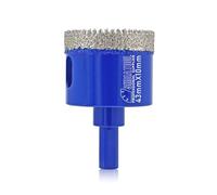 SHDIATOOL Forets Diamantés pour carrelages 43mm, Foret à queue triangulaire pour les carreaux de porcelaine, le marbre, la céramique et le granit sur les machines de forage
