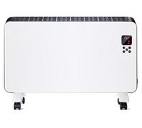 SHE Konvektor 2000W Disp Timer Rollen Kippsch. Überhitzsch FB ws-sw